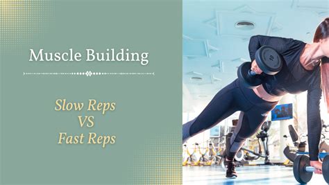 slow reps vs lower rep